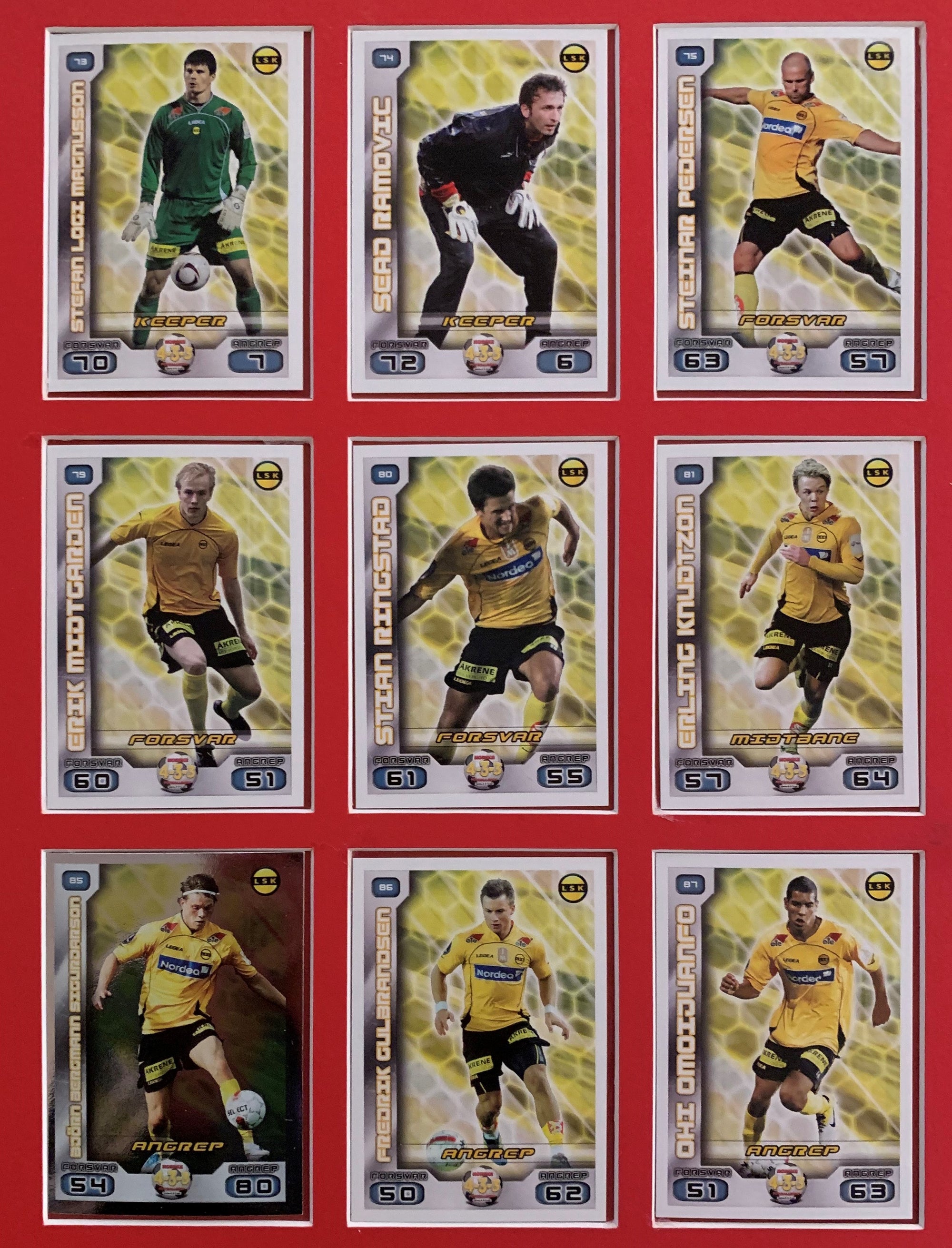 LILLESTRØM - TIPPELIGAEN 2012 - KOMPLETT LAGSERIE