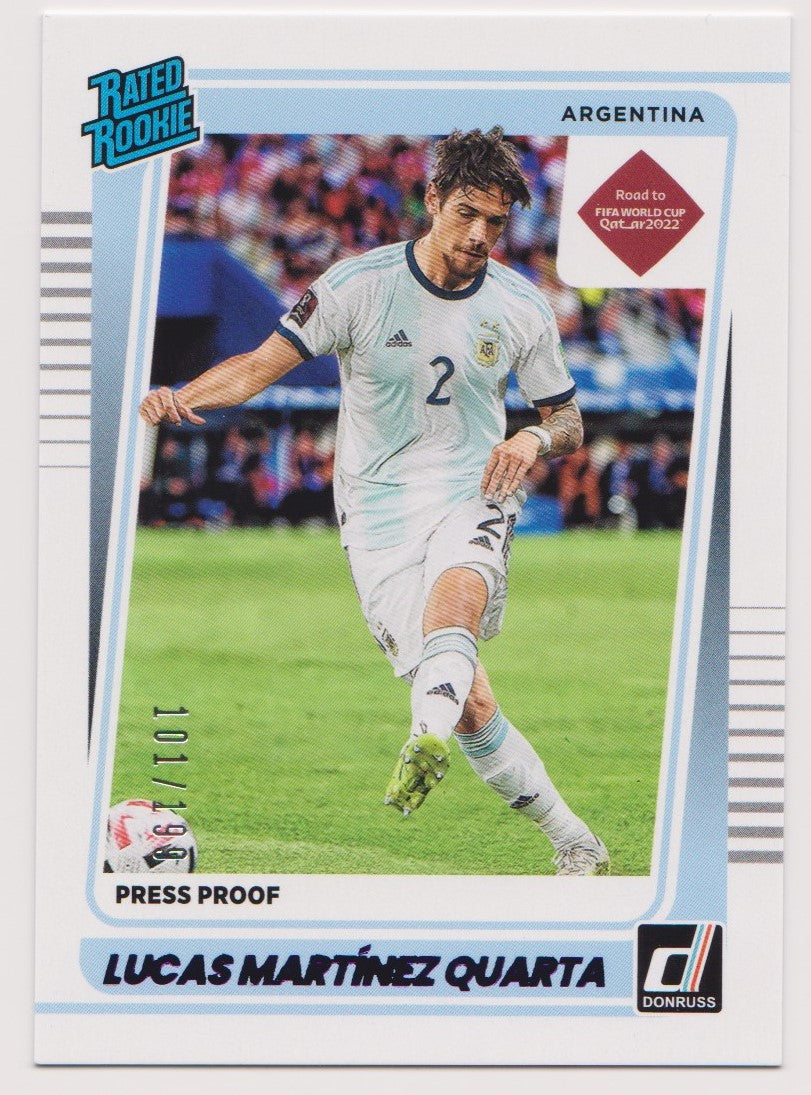 176. LUCAS MARTINEZ QUARTA - ARGENTINA - RATED ROOKIE -#199
