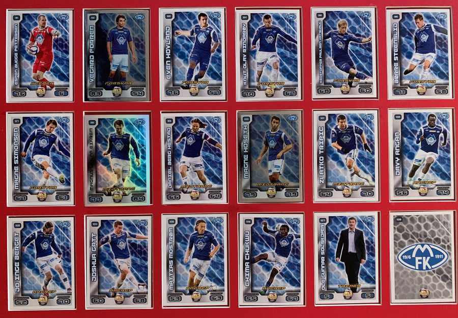 MOLDE FK - TIPPELIGAEN 2012 - KOMPLETT LAGSERIE