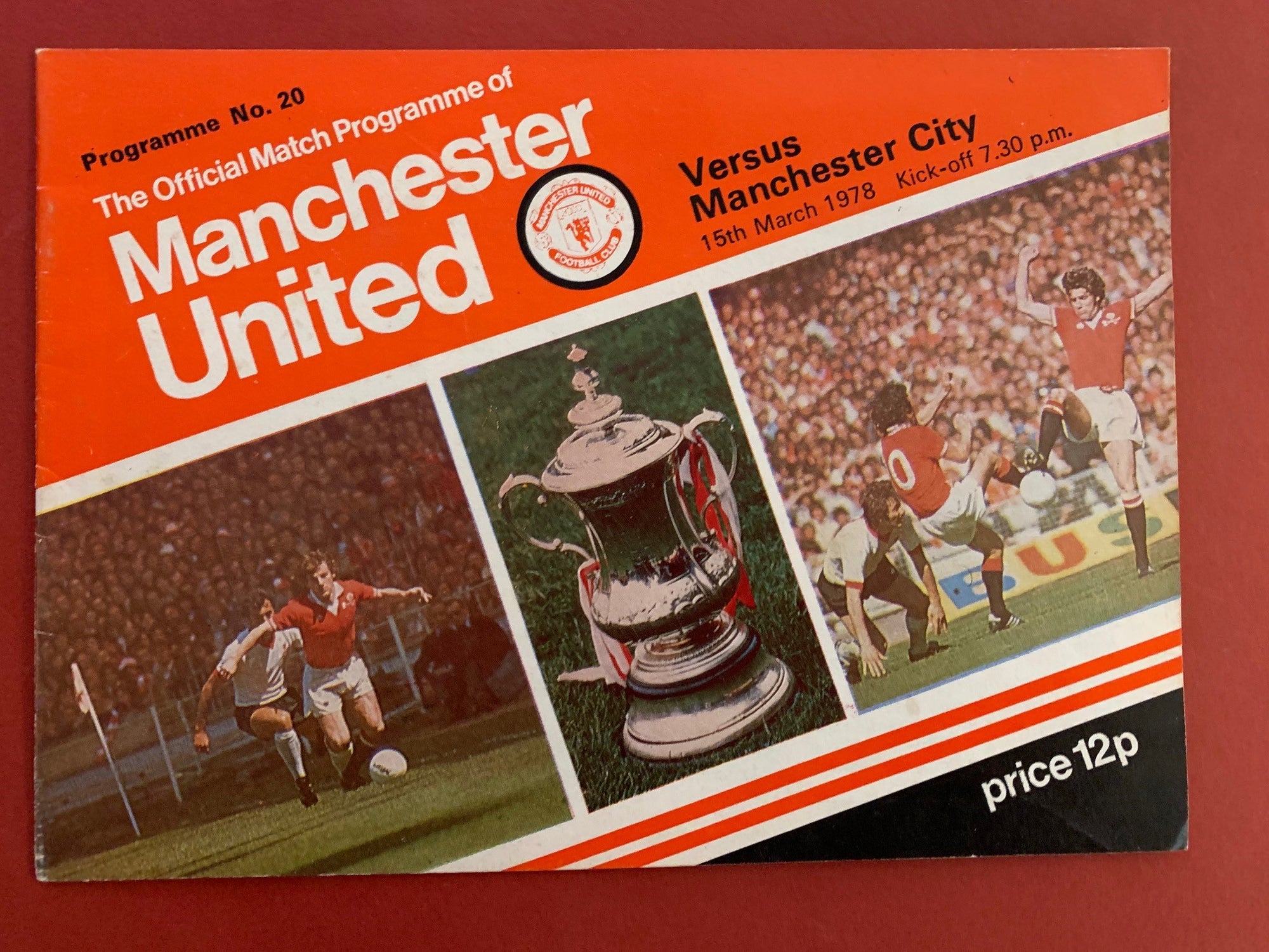 1978-15.3 - MANCHESTER UNITED VS MANCHESTER CITY