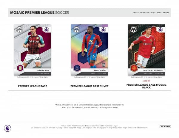 PANINI MOSAIC PREMIER LEAGUE 2021/22 - HOBBYBOX