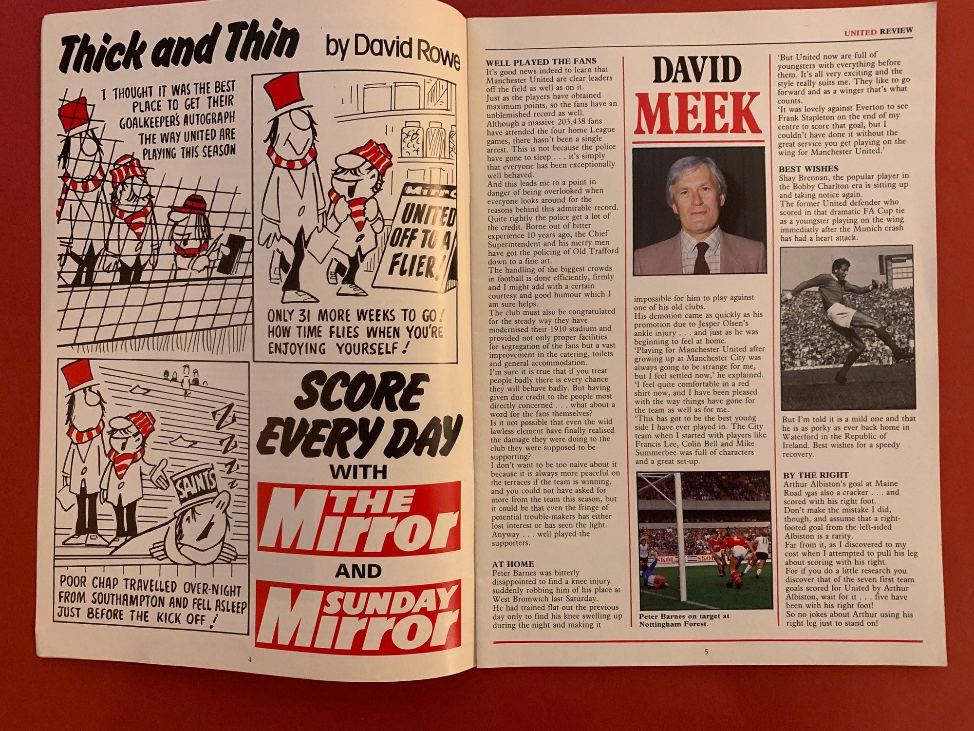 1985-28.9-MANCHESTER UNITED VS SOUTHAMPTON