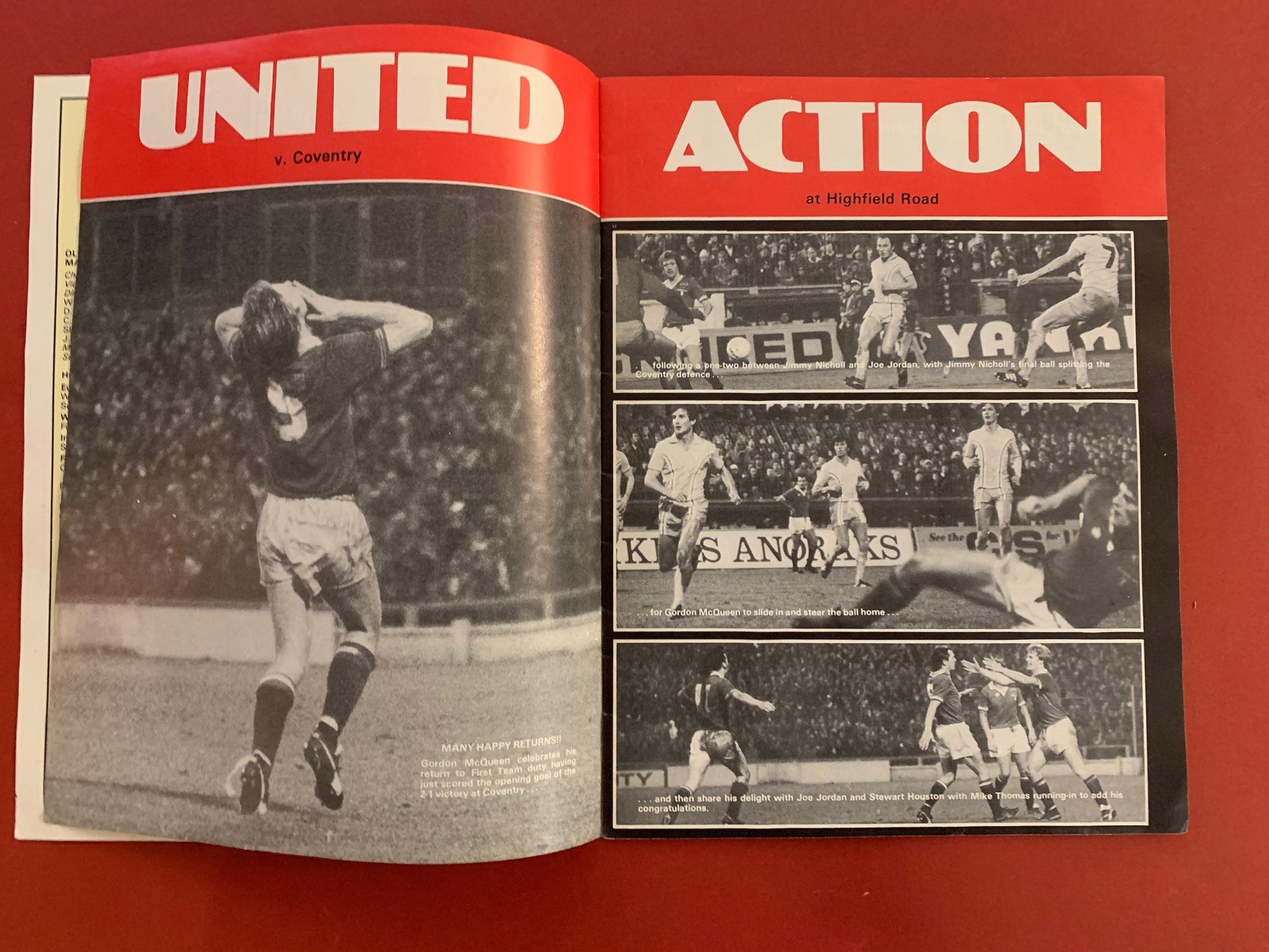 1979-29.12 - MANCHESTER UNITED VS ARSENAL