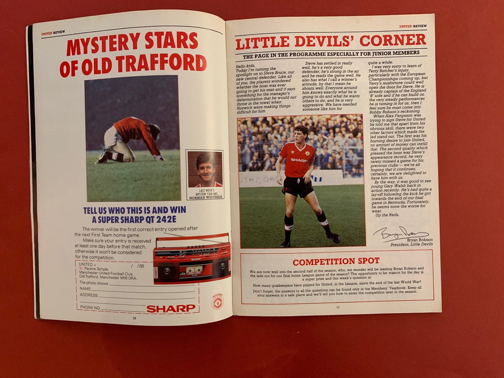 1988-16.1- MANCHESTER UNITED VS SOUTHAMPTON