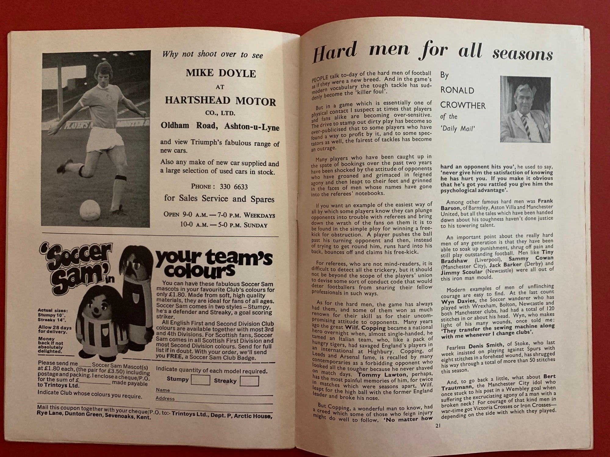 1973-14.04  - MANCHESTER CITY VS SHEFFIELD UNITED