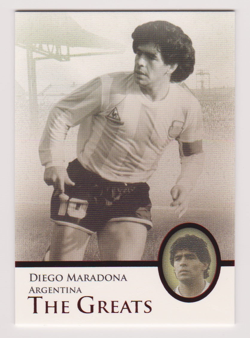 P112. DIEGO MARADONA - ARGENTINA - THE GREATS - LIMITED EDITION #240