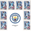 MANCHESTER CITY KOMPLETT SETT MED TOPPS CHAMPIONS LEAGUE 2020/21