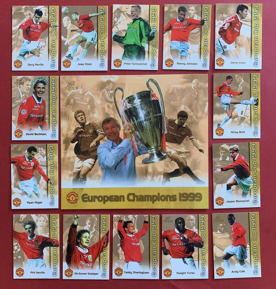 000. MANCHESTER UNITED - FUTERA PLATINUM EUROPEAN CHAMPIONS 1999