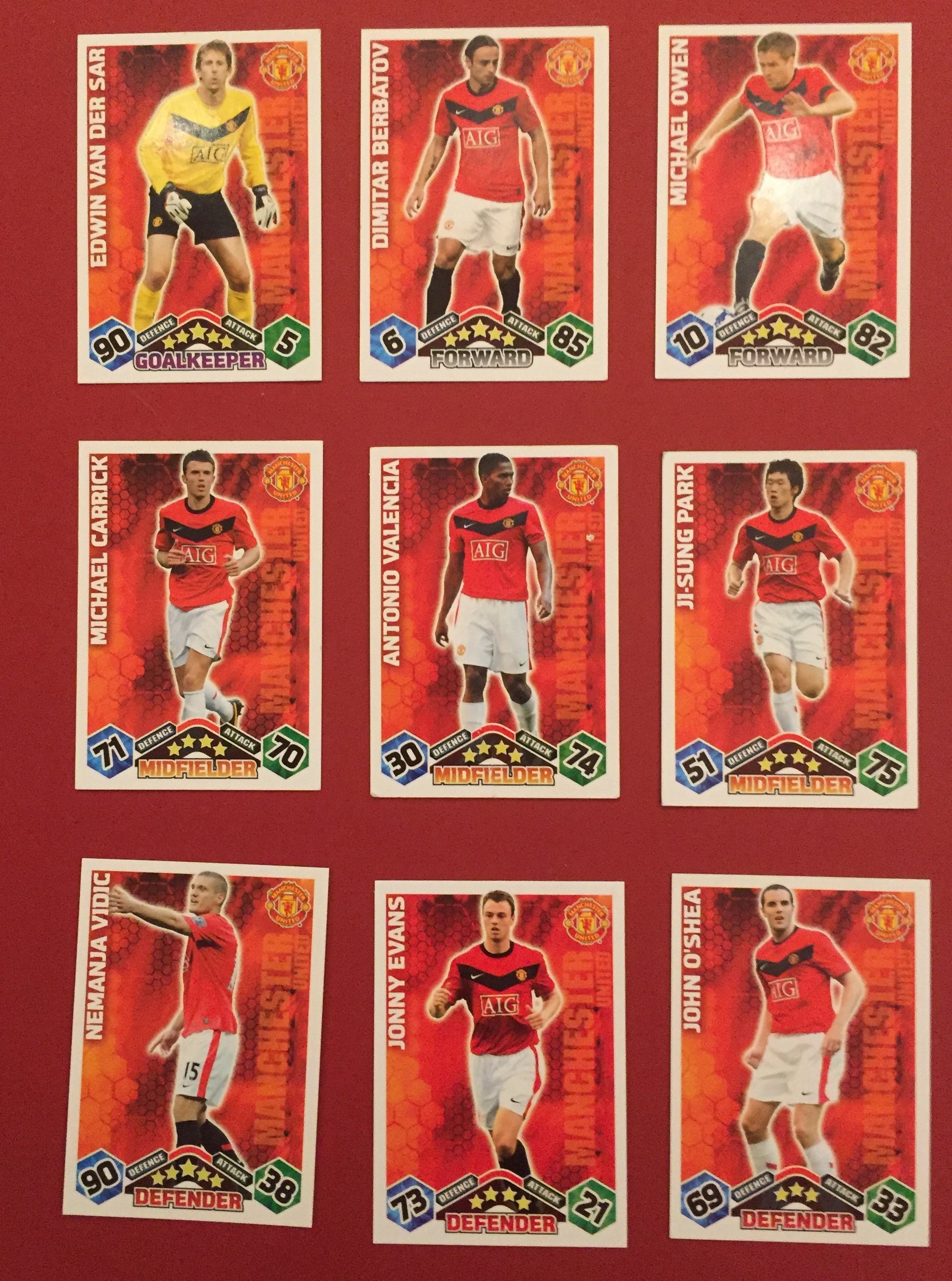 TOPPS MATCH ATTAX PREMIER LEAGUE 2009/10