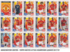 000. MANCHESTER UNITED - KOMPLETT SETT MED TOPPS MATCH ATTAX CHAMPIONS LEAGUE 2017/18