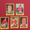 000. MANCHESTER UNITED - KOMPLETT SETT MED FOTBALLKORT FRA A&BC 1974/75