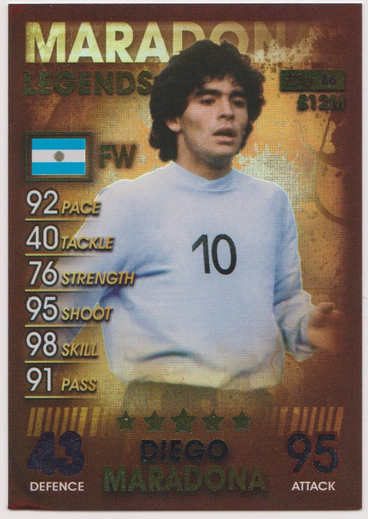 086. DIEGO MARADONA - ARGENTINA - LEGENDS