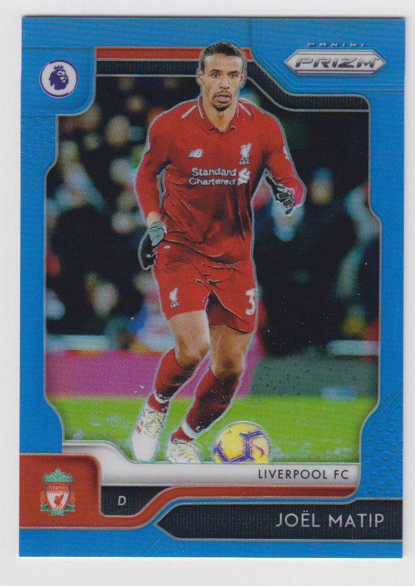 #199-BLUE. 089. JOEL MATIP - LIVERPOOL - CARD 88 OF 199