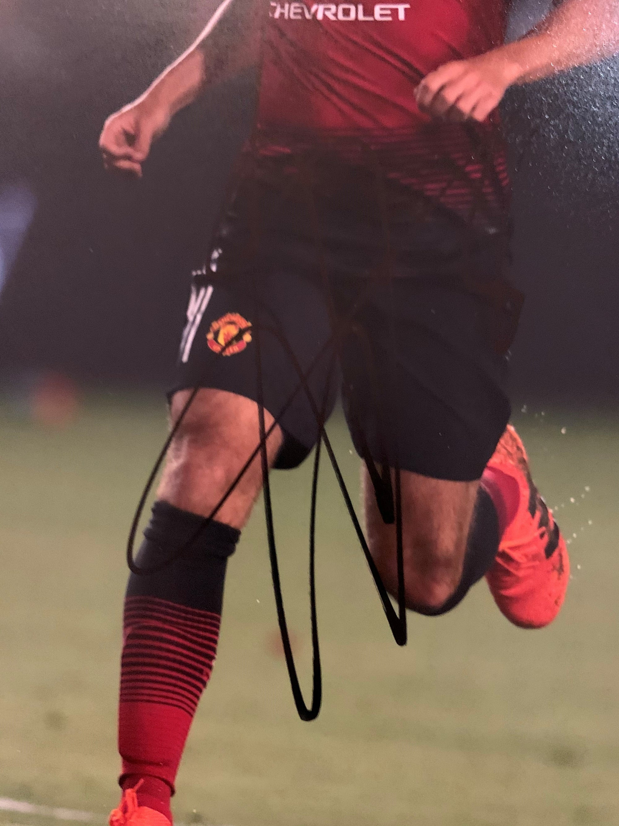JUAN MATA - SIGNERT BILDE MED EKTEHETSBEVIS/COA