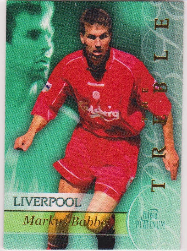 TR 01. MARKUS BABBEL - FUTERA PLATINUM  THE TREBLE 2001 #250