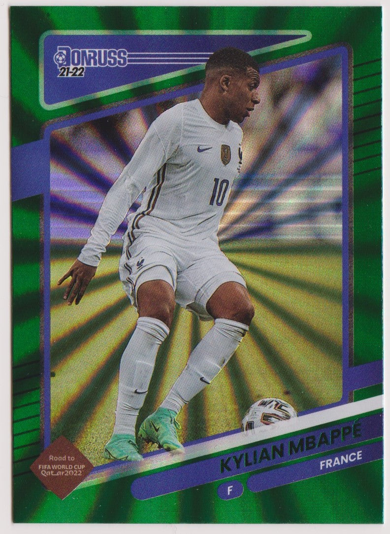 060. KYLIAN M`BAPPE - FRANCE - HOLO GREEN LAZER