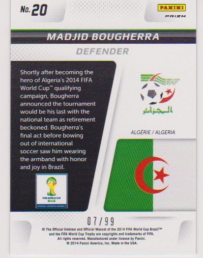 020. MADJIO BOUGHERRA - ALGERIE - CUP CAPTAINS - PURPLE#99