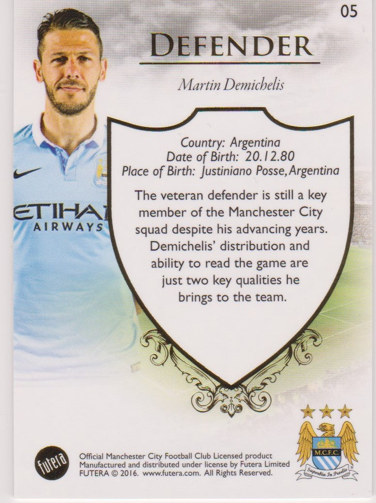 005. MARTIN DEMICHELIS - CLUB BASE - MANCHESTER CITY
