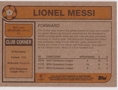 001. LIONEL MESSI - FC BARCELONA - PR. 3512