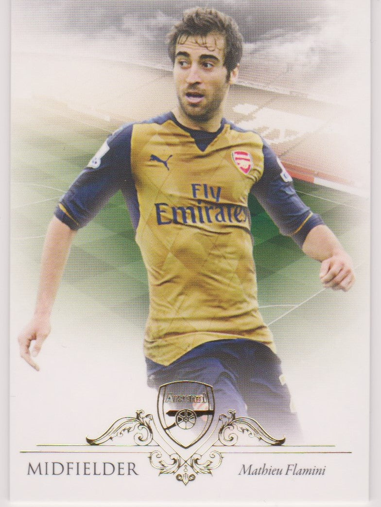 014.  MATHIEU FLAMINI - CLUB BASE - ARSENAL