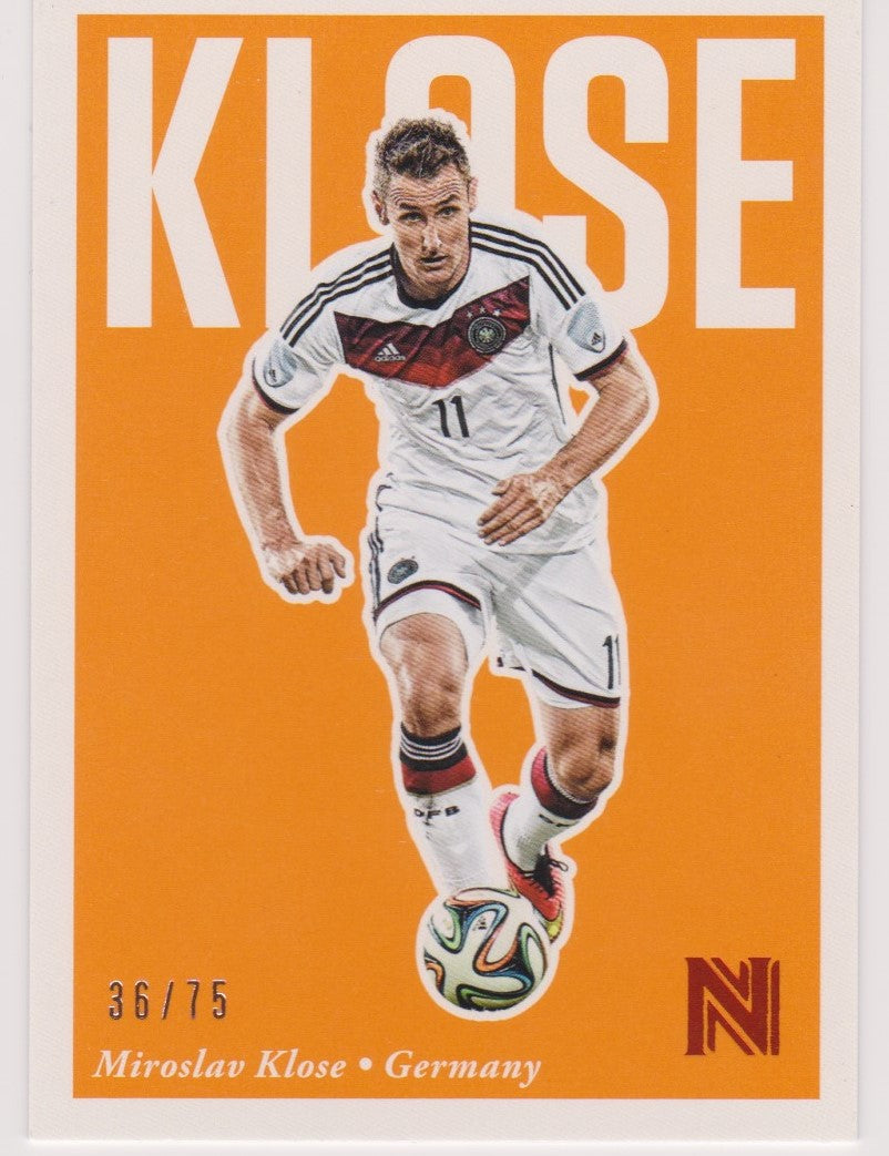 ORANGE - 041. MIROSLAV KLOSE - GERMANY #75