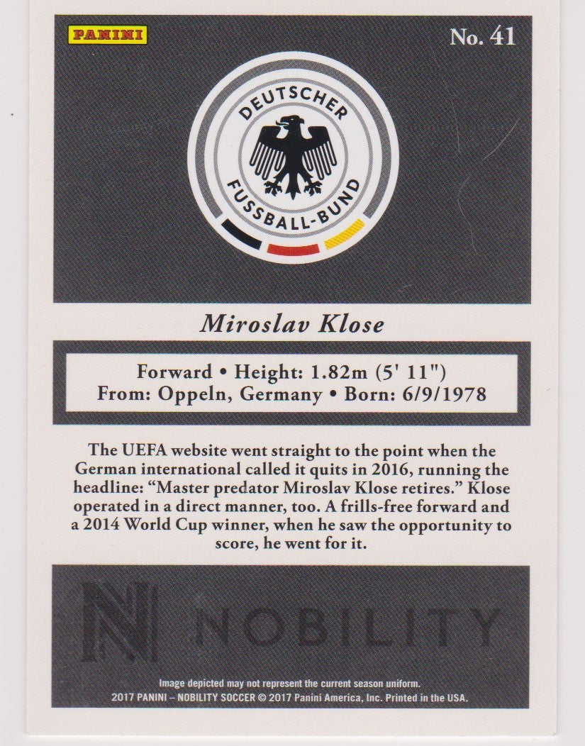 ORANGE - 041. MIROSLAV KLOSE - GERMANY #75