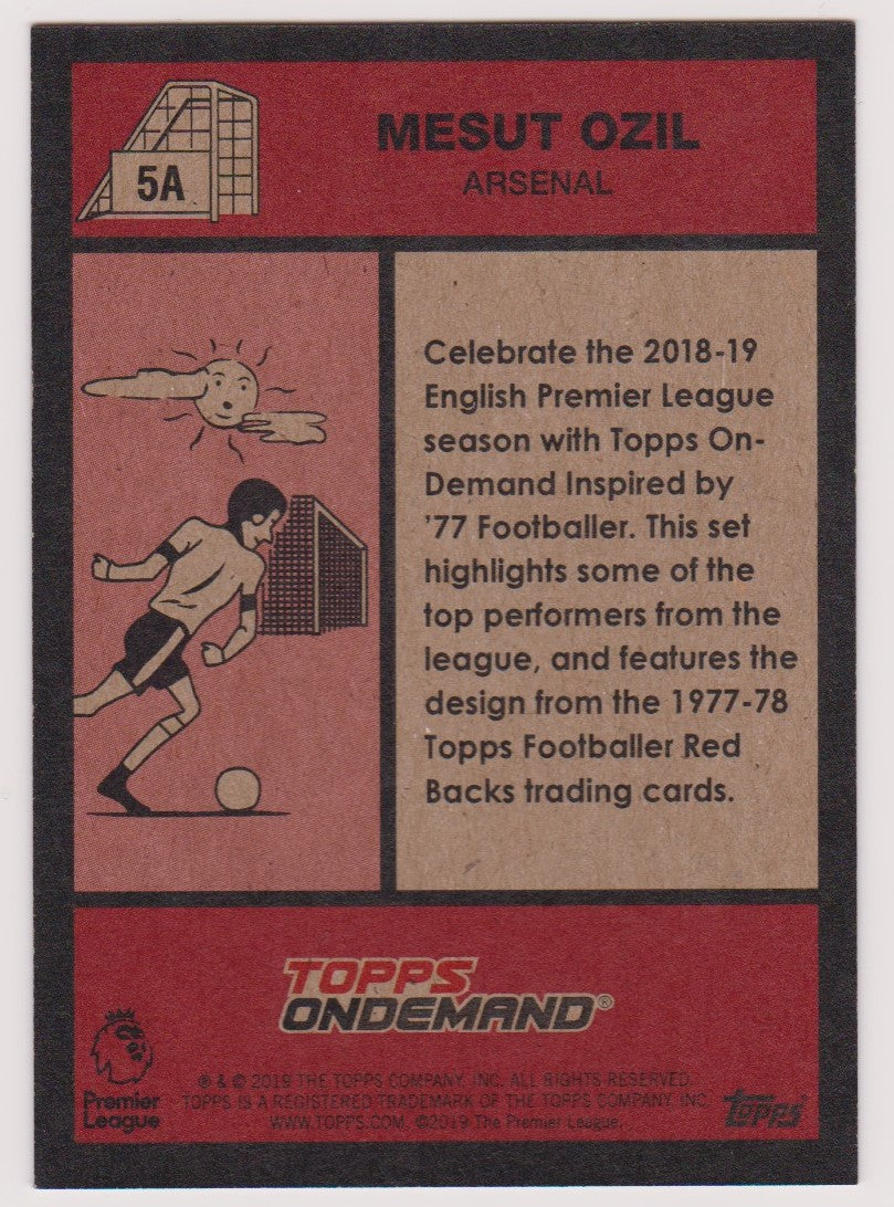 005A. MESUT ÖZIL - ARSENAL - BLUE PARALLEL