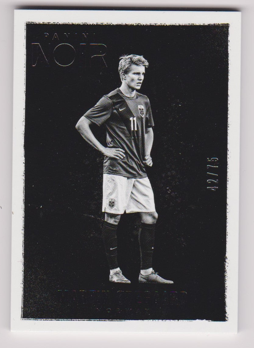 063. MARTIN ØDEGAARD - NORWAY - PANINI NOIR #75
