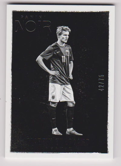 063. MARTIN ØDEGAARD - NORWAY - PANINI NOIR #75