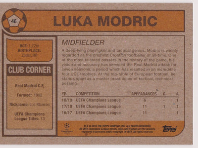 046. LUKA MODRIC - REAL MADRID - PR.553