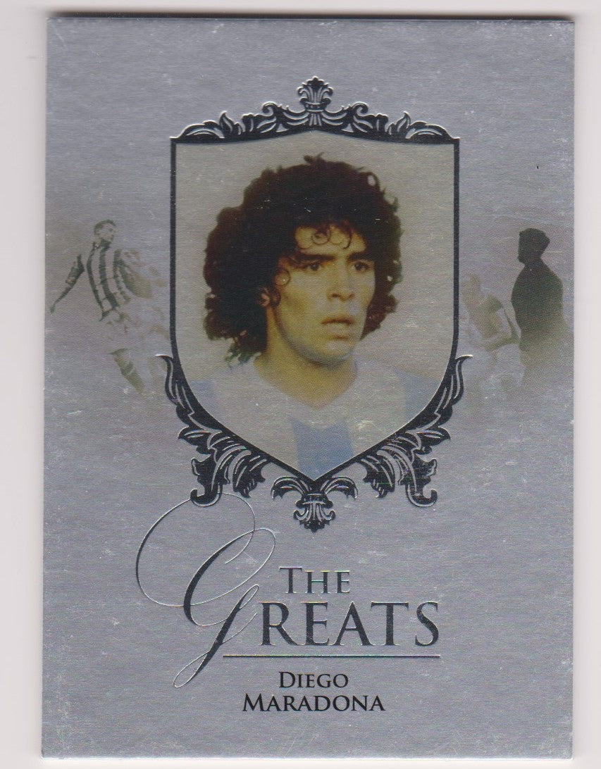 110. DIEGO MARADONA - ARGENTINA - THE GREATS - SILVER #21