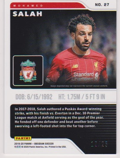 2020 - 027. MOHAMED SALAH - LIVERPOOL - BASE #25