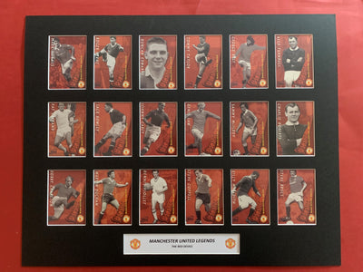 MANCHESTER UNITED - FUTERA LEGENDS - FOTBALLKORTMONTASJE