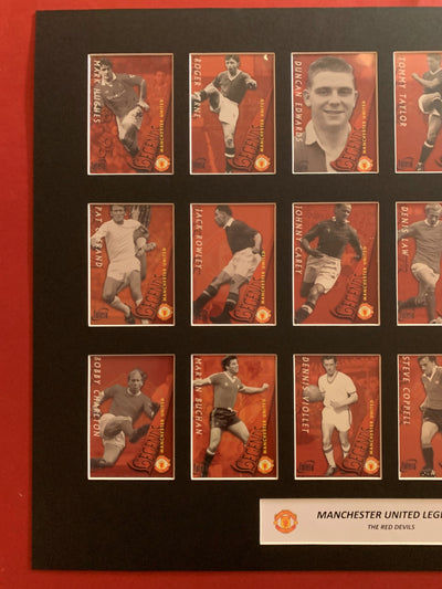 MANCHESTER UNITED - FUTERA LEGENDS - FOTBALLKORTMONTASJE
