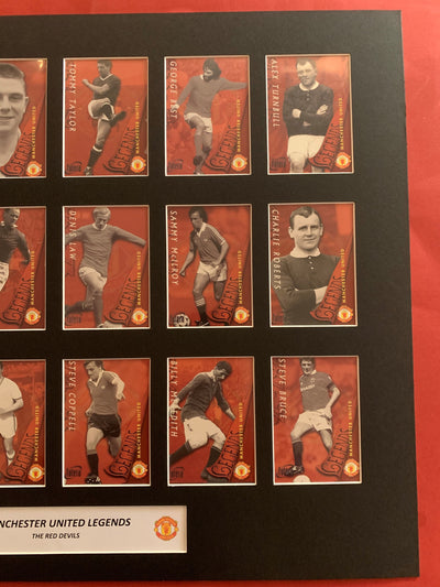 MANCHESTER UNITED - FUTERA LEGENDS - FOTBALLKORTMONTASJE