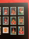 MANCHESTER UNITED FOTBALLKORTMONTASJE FRA 1979/80