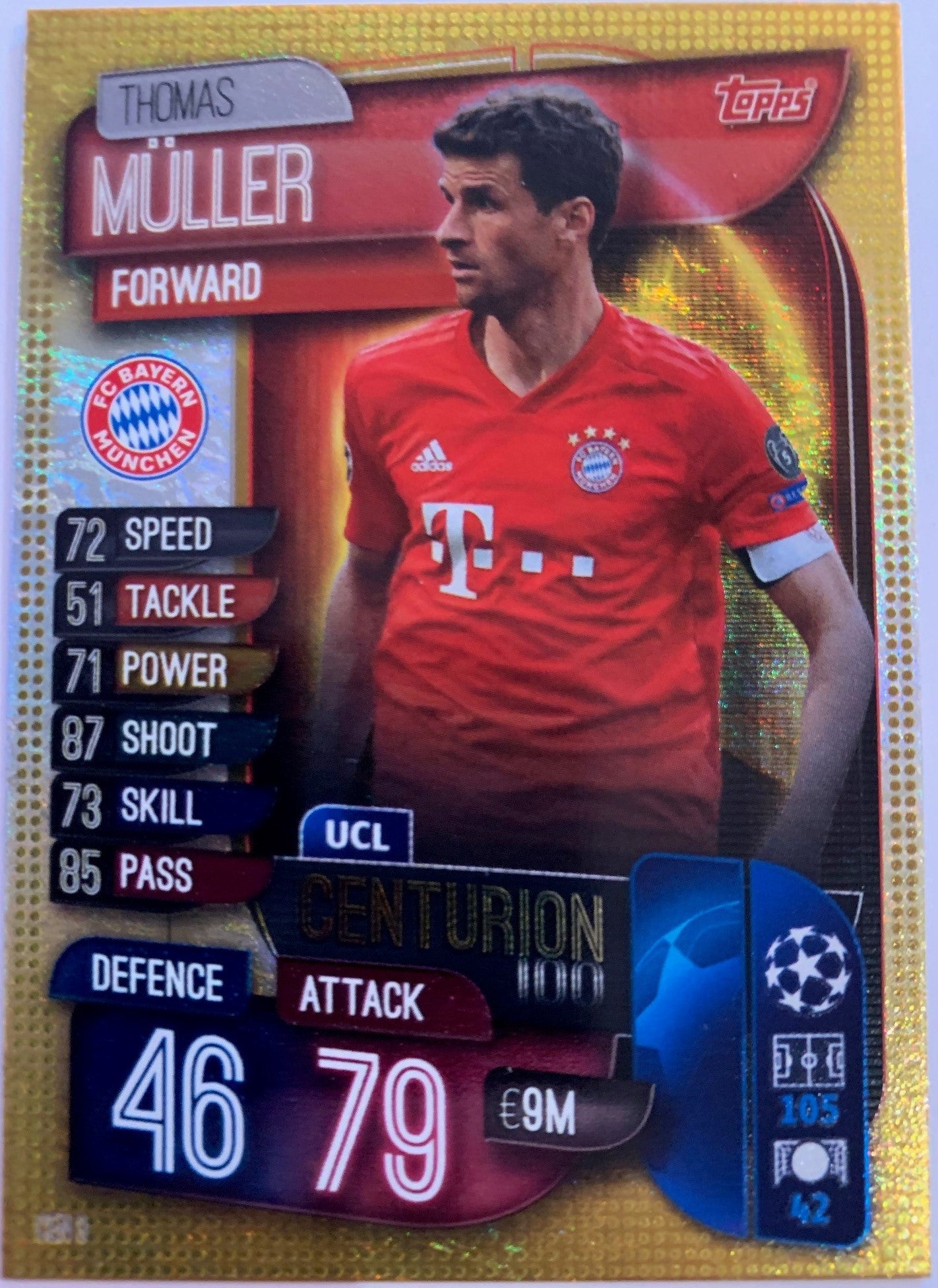 CEN3. THOMAS MULLER - FC BAYERN MUNCHEN - UCL CENTURIONS