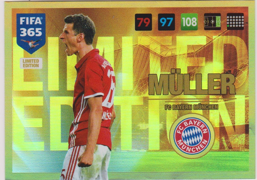 LE-2017. THOMAS MULLER - BAYERN MUNCHEN - LIMITED EDITION