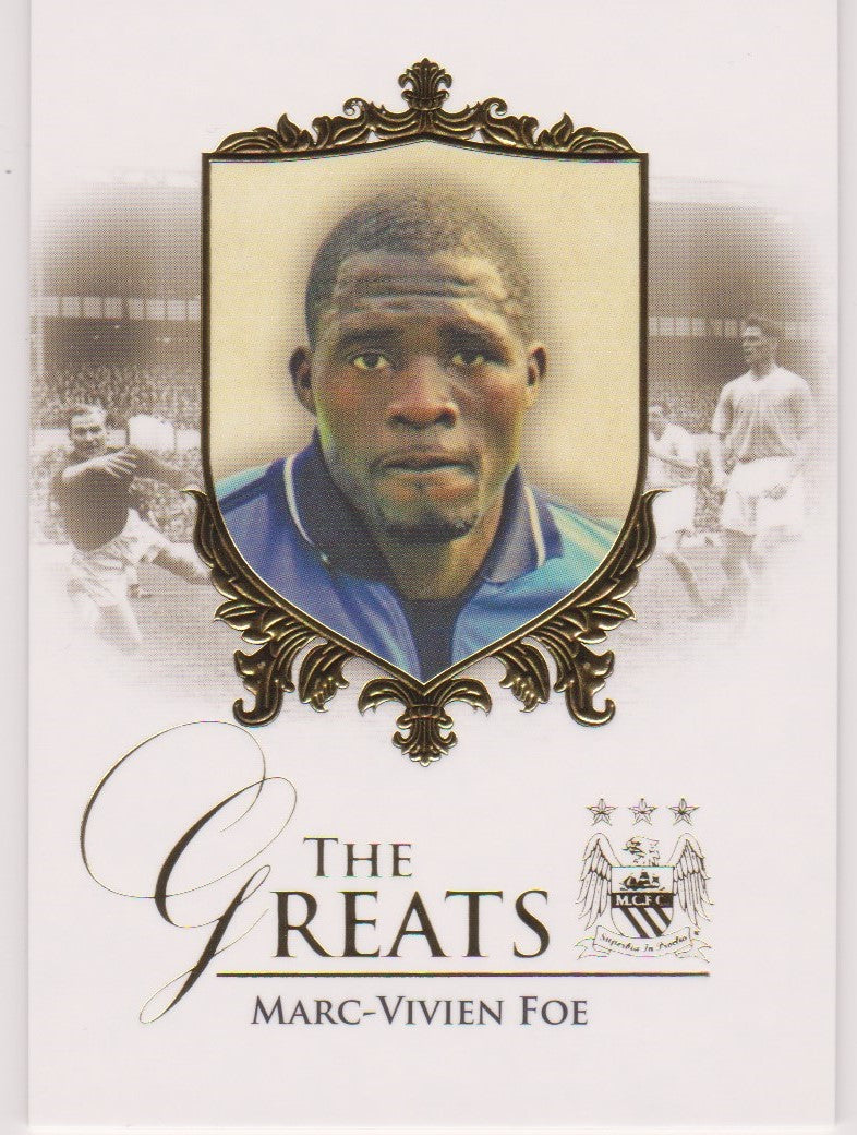 043. MARC-VIVIEN FOE - THE GREATS - MANCHESTER CITY