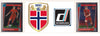 NORWAY - COMPLETE TEAMSET - DONRUSS ROAD TO QATAR 2022 - BASE OPTIC