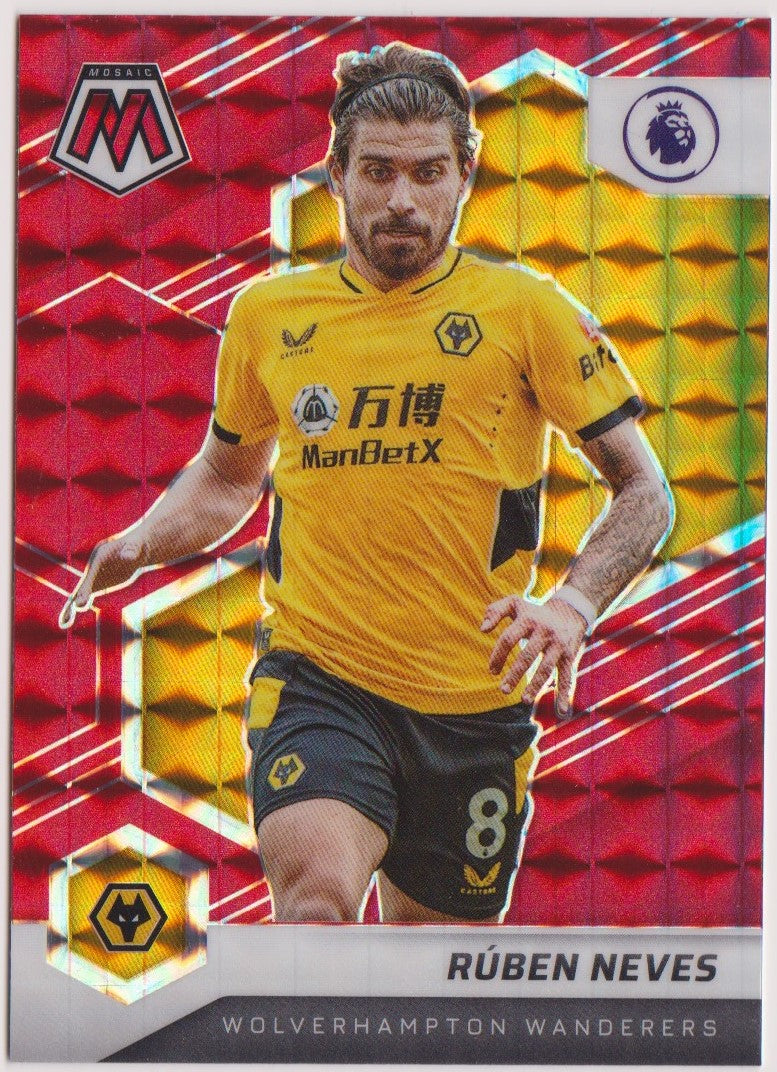 058. RUBEN NEVES - WOLVERHAMPTON - RED MOSAIC