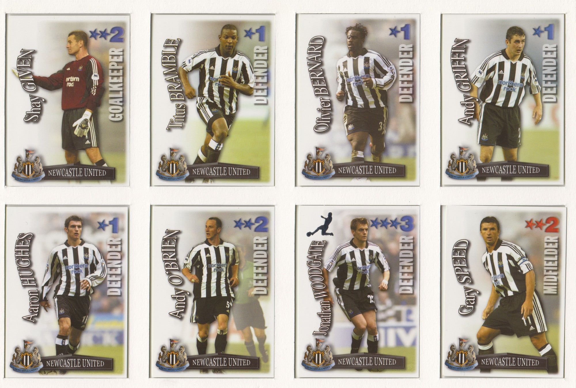 000. NEWCASTLE UNITED - SHOOT OUT PREMIER LEAGUE 2003/04