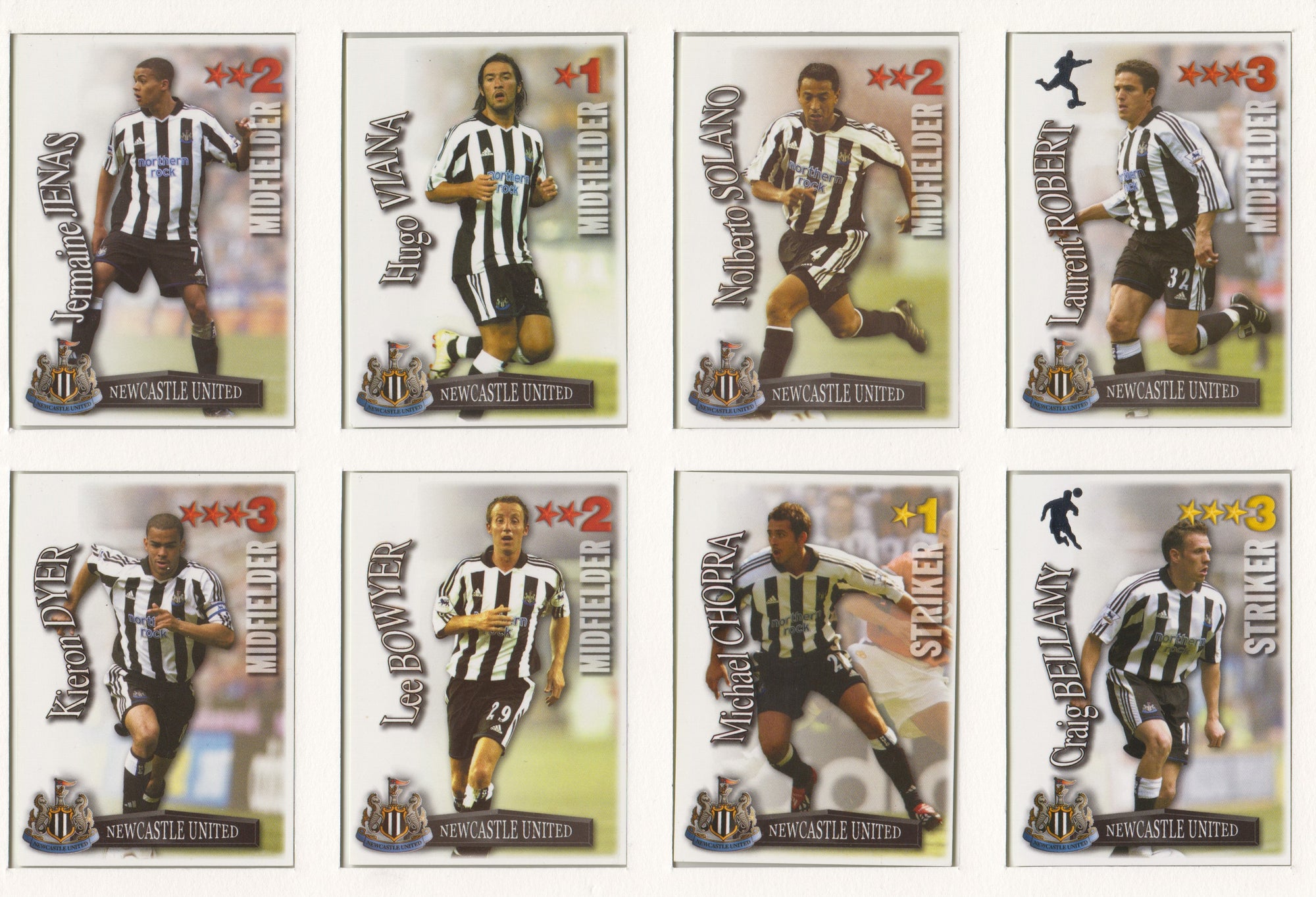 000. NEWCASTLE UNITED - SHOOT OUT PREMIER LEAGUE 2003/04