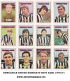 000. NEWCASTLE UNITED - KOMPLETT SETT MED FOTBALLKORT FRA A&BC 1970/71