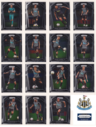 000. NEWCASTLE UNITED  - KOMPLETT SETT MED PANINI PRIZM PREMIER LEAGUE 2020/21