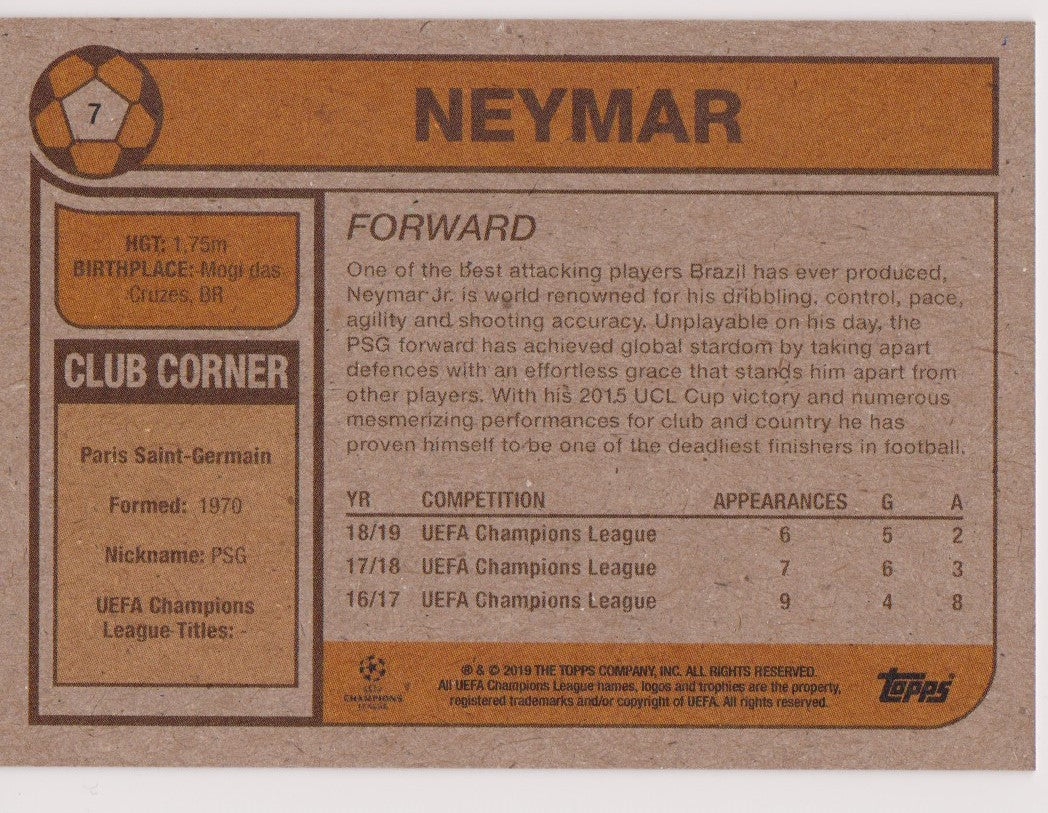 007. NEYMAR - PARIS SAINT-GERMAIN - PR.1100