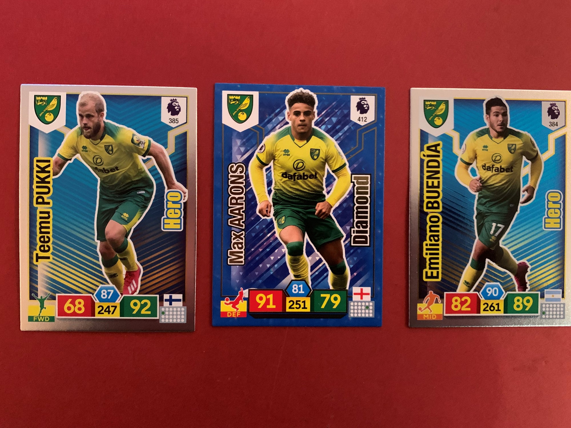 000. NORWICH CITY - SPESIALKORT - PANINI ADRENALYN XL PREMIER LEAGUE 2019/20