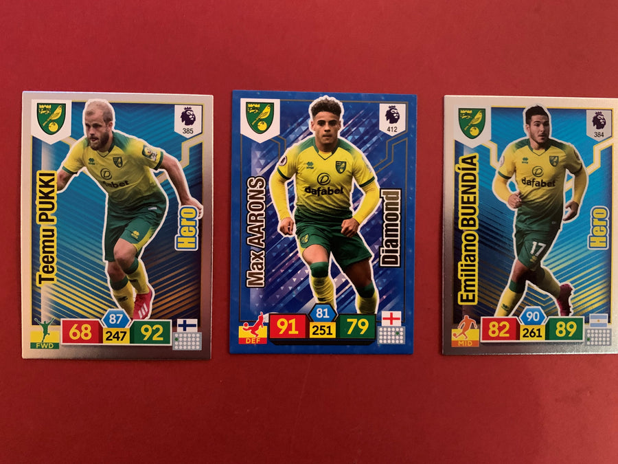 000. NORWICH CITY - SPESIALKORT - PANINI ADRENALYN XL PREMIER LEAGUE 2019/20