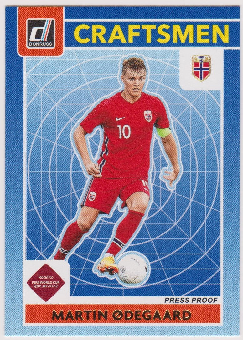 009. MARTIN ØDEGAARD - NORWAY - CRAFTSMEN - PRESS PROOF