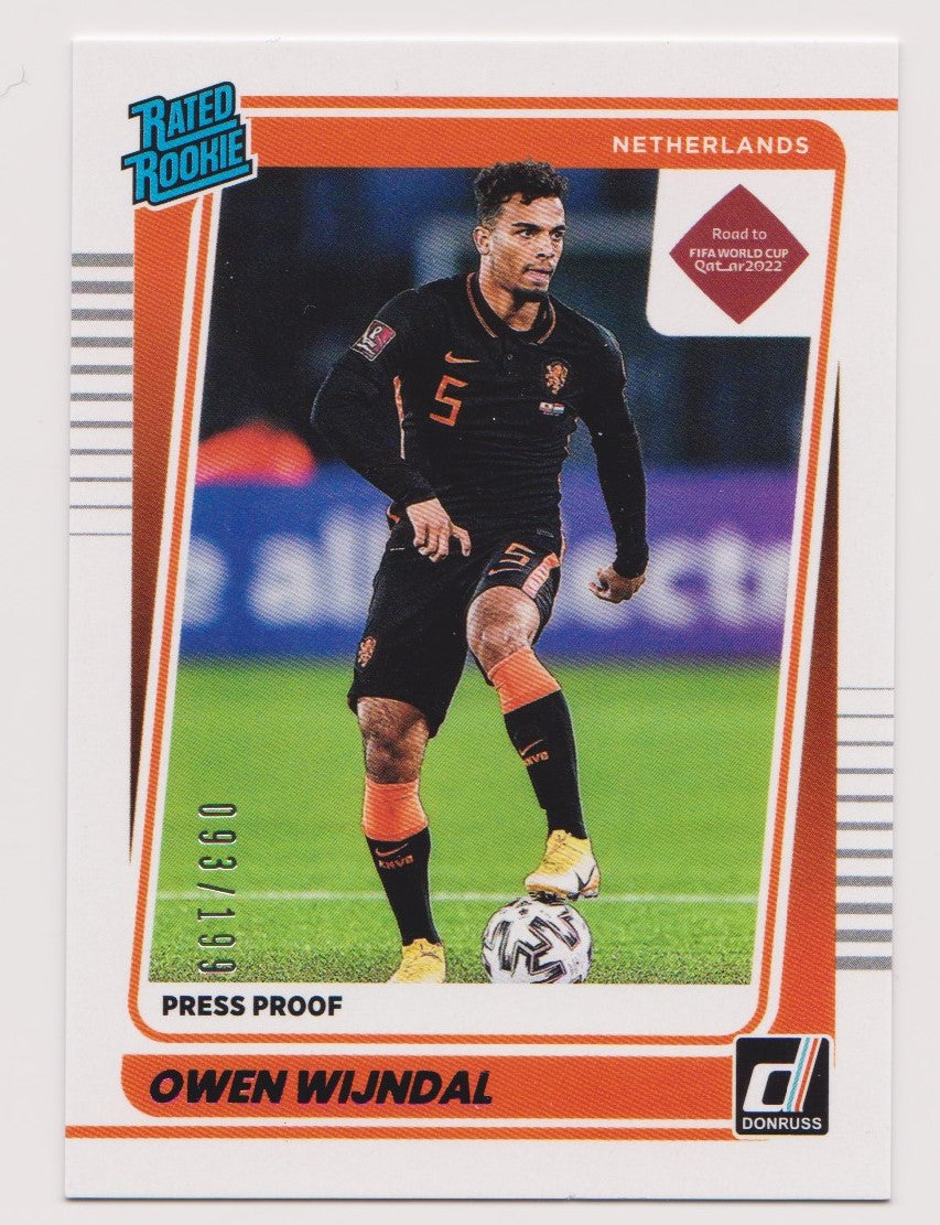 197. OWEN WIJNDAL - NETHERLANDS - RATED ROOKIE - #199